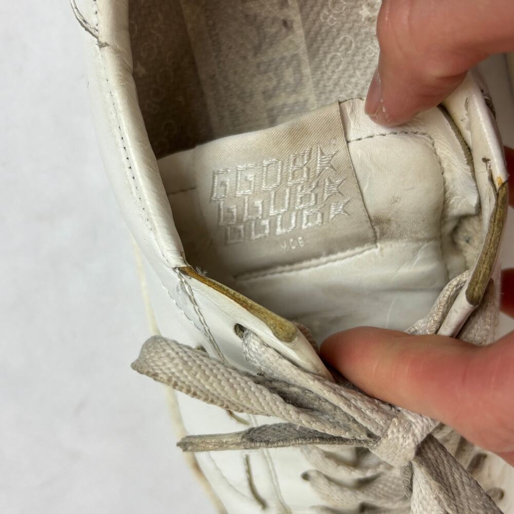 Golden Goose GGDB Stardan Leather Low Top Trainers Sneakers Women's 36 - Picture 10 of 14